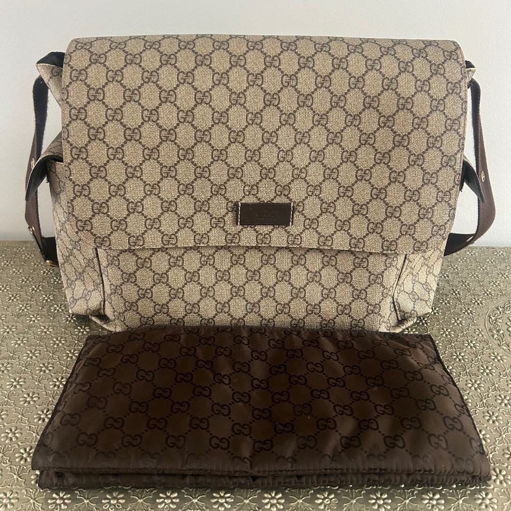Gucci diaper bag
